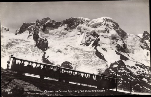 Cartolina zermatt canton - zermatt,