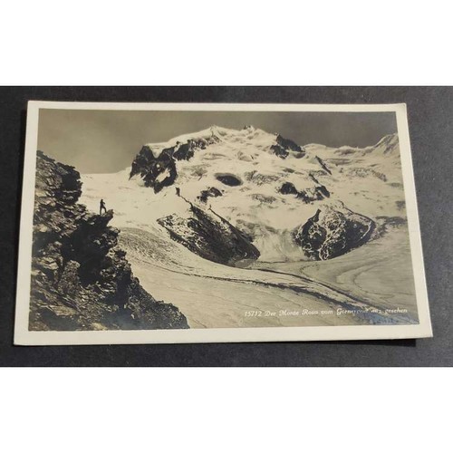 Cartolina der monte rosa - monte,