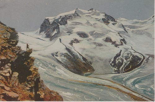 Cartolina artista il monte - cartolina,
