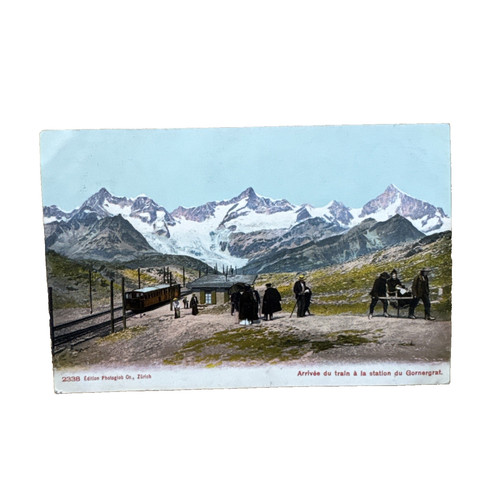 Cartolina postale zermatt - postale,