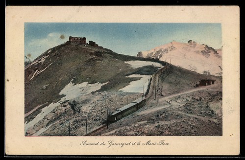 Cartolina sommet gornergrat - cartolina,