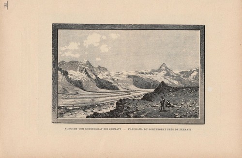 Veduta dal gornergrat - veduta,