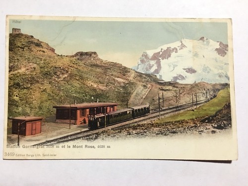 Cpa station gornergrat 3018 - station,