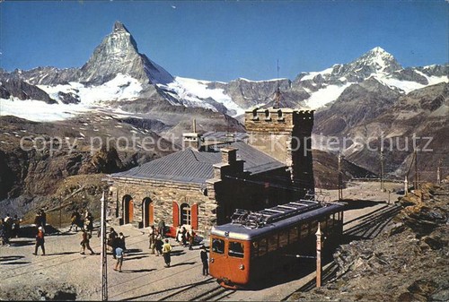 Treno cremagliera zermatt - treno,