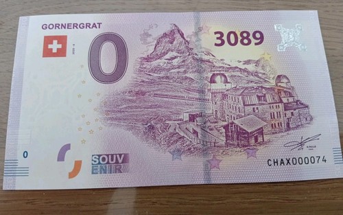 Billet euro gornergrat 2020 - 0,
