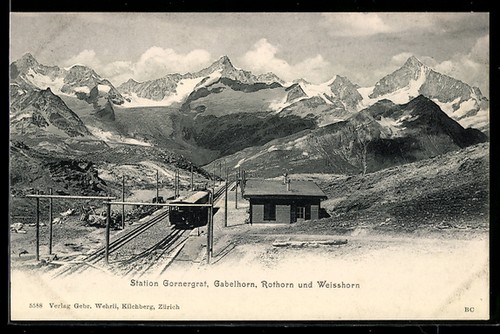 Gornergrat stazione della - gornergrat,,