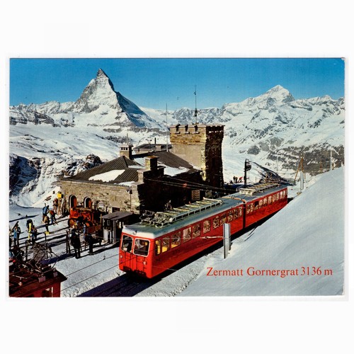 Cartolina ferrovia svizzera - cartolina, /