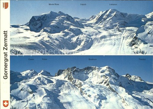 Gornergrat zermatt panorama - zermatt,